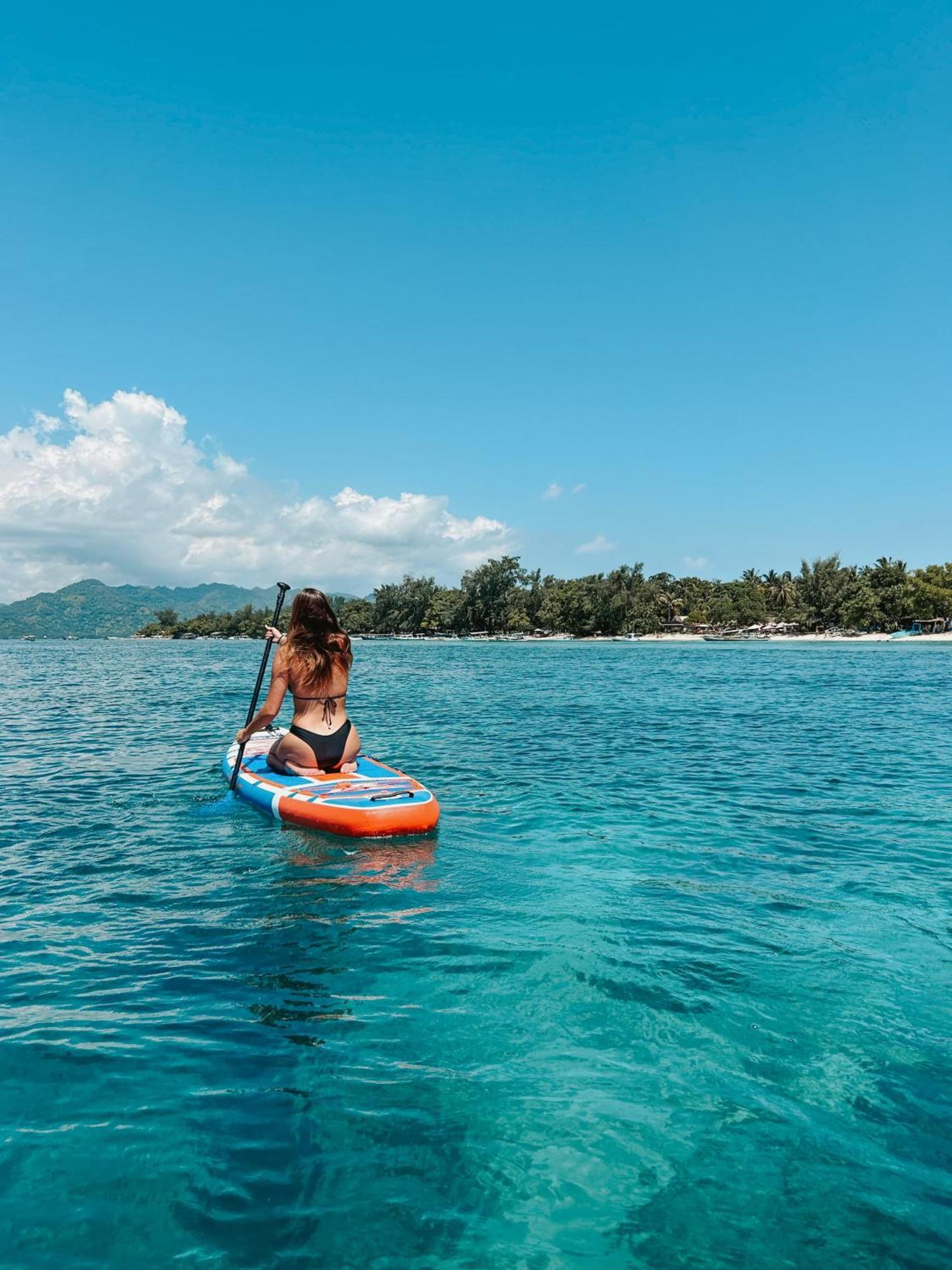 Tipsea Turtle Gili Air Hotell Eksteriør bilde