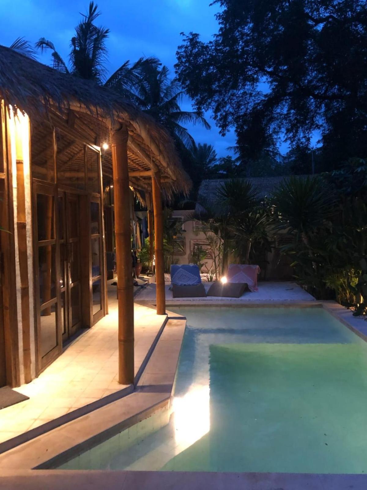 Tipsea Turtle Gili Air Hotell Eksteriør bilde