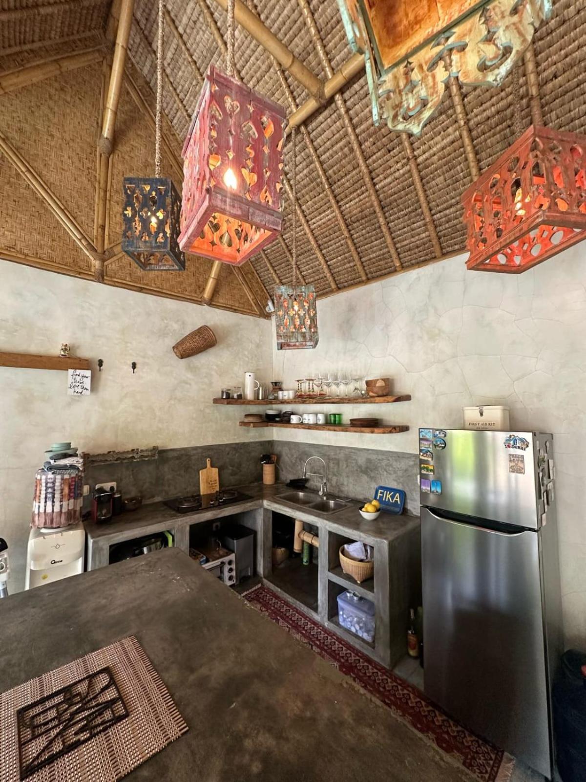 Tipsea Turtle Gili Air Hotell Eksteriør bilde